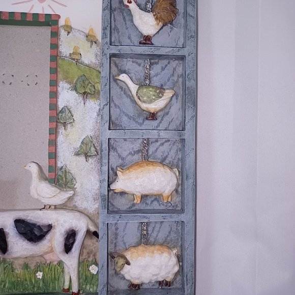 Seymour Mann 3D Shadow Box Farm Animal 3.5"x5"Picture Frame - Picture 4 of 11